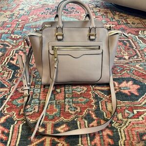 Rebecca Minkoff Lilac Satchel with Gold Accents